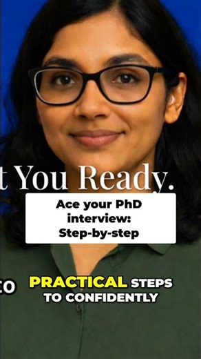 PhD Interview? Let’s Get You Ready.