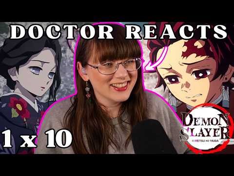 TEARING UP AGAIN?! | Dr Of Literature's FIRST REACT to Demon Slayer | 1x10
