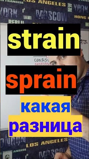 strain sprain разница в медицине