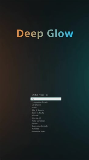 Abdul Mohaimen on Instagram‎: "(افتر افكت ) aftereffects 👇🔥 How to Create Animations Using the "deep glow" Effect in Adobe After Effects For more Adobe After Effects tips and tricks, follow me and enable post notifications! ➡️ @abdulmohaimen.1 Share in your story 📲 and leave a comment 💬 #aftereffects #tutorial #adobe #effect #dubai #الامارات"‎