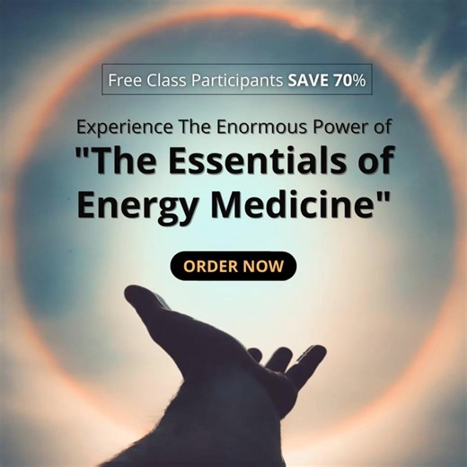 Eden Energy Medicine was created based on the enduring principles of the body's own life force energy. It is an intelligent, practical, time-tested healing method that builds and expands on ancient modalities from around the world such as acupuncture, chakra healing, and medical qigong. Missed this special offer in the Energy Class? We've got you covered! Just in case, we thought we’d share the special link to join our online program “The Essentials of Energy Medicine” at 70% off the regular pri