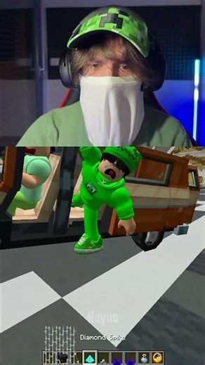 ZASTAVIL Čas v Minecraftu aby je ZACHRÁNIL... #minecraft #shorts