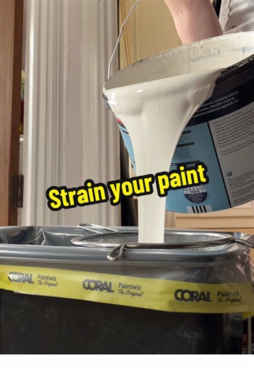 How to Strain Paint for a Smooth Finish