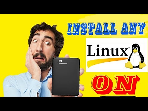 Install Any Linux Distribution Onto External SD Card/Harddrive