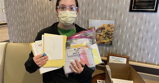 Little Falls Parish Spreads Eastertime Kindness to Local Seniors through Community Card Project