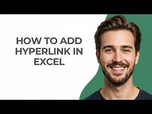 How To Add Hyperlink In Excel - GUIDE!