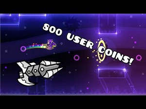 800 User coins! (unlocking the 800 user coin ship) Geometry Dash