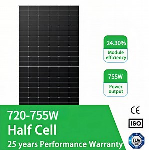 [Hot Item] 720W 755W Dual Use Solar Panel Low Light Performance CE Certified