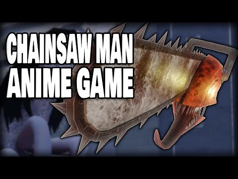 NEW CHAINSAW MAN ANIME GAME ON ROBLOX