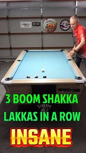 3 Boom shakka lakkas in a row #8BallPool #snooker #fblifestyle #billiards | The Routine Instructor Certified Snooker & 8 Ball Coaching