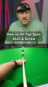 1M views · 4.2K reactions | Simple Guide For Top Spin, Stun, & Screw! | Stephen Hendry's Cue Tips | Facebook