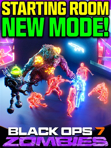 NEW Classic Starting Room Mode in Black Ops 7 Zombies! (Season 2) #bo7zombies #blackops7zombies #codzombies #bo7 #callofduty
