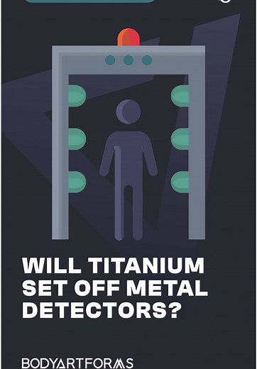 Does Titanium Jewelry Trigger Metal Detectors?