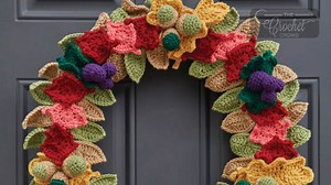 Crochet Fabulous Fall Wreath Stitch Along Pattern