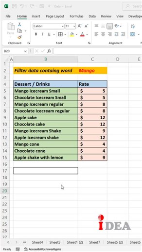 Excel Formula to Filter records that contain a specific text in a sentence | Excel Large functions #excelforbigginer #shortvideo #tutorial #excelforstudent #msexcel #msoffice #mswordtutorial #financetips #windows10 #computertips #professional #earn #excel #exceltips #exceltricks #spreadsheet #corporate #finances #excelshorts #exceltutorial