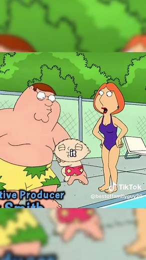 Stewie Griffin's Swimming Adventure in Family Guy
