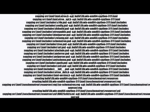 python docx library failed to install