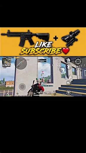 🟢M416 + 4X Scope Zero Recoil Spray 😱PUBG MOBILE # #pubgmobile #pubg