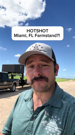 I always try some of the local stuff in the areas I go on my travels. Never disappoints! Miami FL showed out! #hotshot #owneroperator #farmstand #foodreview #local