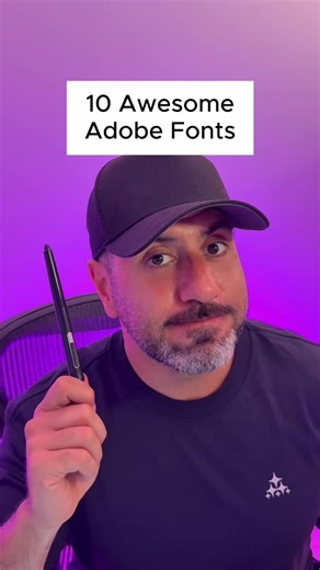Top 10 New Fonts from Adobe Fonts for Graphic Designers