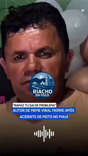 EDCARLOS CARDOSO DA SILVA on Instagram: "Antônio Pereira, autor de meme viral, morre após acidente de moto no Piauí Um grave acidente registrado na BR-343, entre os municípios de Floriano e Jerumenha, no Piauí, resultou na morte de Antônio Pereira, de 49 anos, conhecido nacionalmente por protagonizar o meme “Rapaz, tu te sai de problema, moço”, que viralizou nas redes sociais. Antônio, que era vaqueiro e organizador de eventos de corridas, trafegava de motocicleta quando se deparou com crateras 