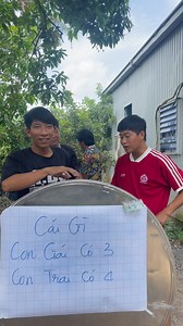 Cái gì con gái có 3 con trai có 4 #hoaiphongtv | Hoài Phong TV