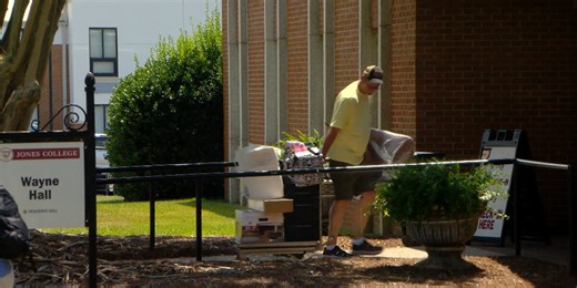 Students back on campus at Jones College
