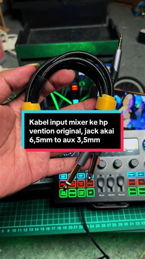 Vention Original Input Mixer Cable for Mobile Devices