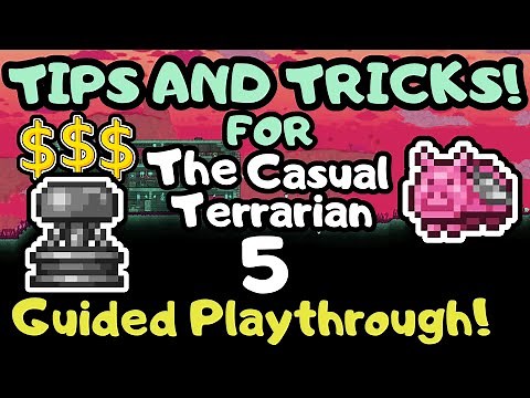 Terraria Guide for Beginners 5! Terraria Progression Guide for Casuals! Terraria Guide Walkthrough!