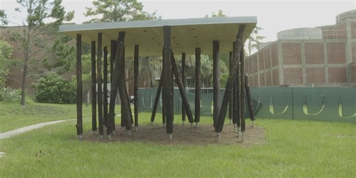 New University of Florida pavilion promotes sustainable construction