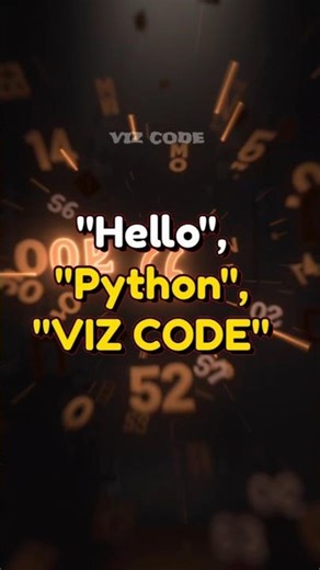 #10 Python Data Types Made EASY 😱 | Learn in 60s #vizcode