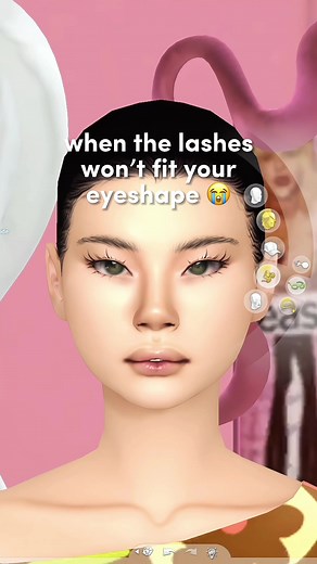 i spent so much time on the eyeshape too 😩 #fypシ #sims4 #simstok #sims4cc #thesims #gaming #foryou #foryoupage #sims4cas #createasim