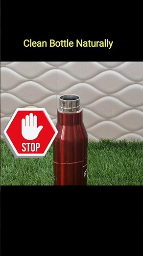 No Soda no lemon no soap needed! Clean Your steel water Bottles Naturally! ✨