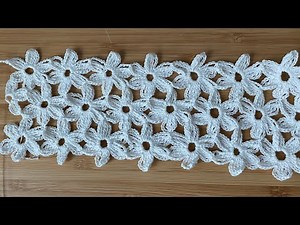Crochet Flower Joining Pattern Part 1