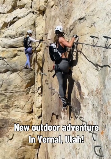 Via Ferrata in Vernal Utah: Ashley Gorge Guide