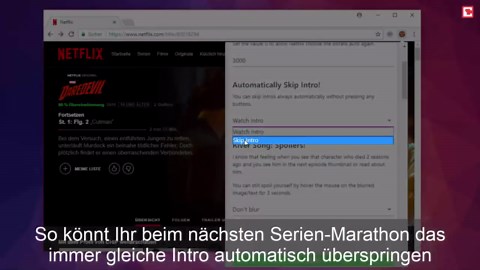 Super Netflix: Intro überspringen und Spoiler blocken