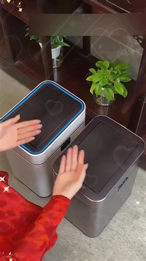 Lixeira com Sensor Automático: Higiene e Praticidade