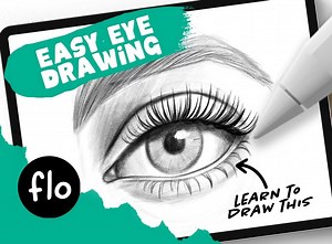 【Procreate】新手级教程 You Can Draw This in PROCREATE 手把手一步步教你绘制眼睛插画_哔哩哔哩_bilibili