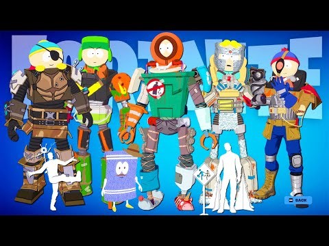 South Park Takes Over Fortnite! All Skins, Emotes & Cosmetics