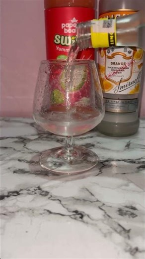 Orange Vodka & Lemon Rum Cocktail 🍊🍋 | Drink Responsibly