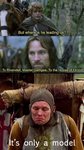 Lord of the rings Monty python crossover #memes #lotr #montypython