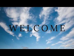 Welcome Background | 3hr loop | HD Screen Saver
