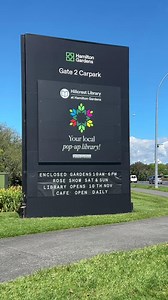 We're looking forward to opening the doors to Hillcrest Library at Hamilton Gardens on Monday morning. "Where do I find this pop-up library?" you may be asking yourself. Follow us......first stop is Gate 2, Cobham Drive! https://ow.ly/PVNA50XoanS | Hamilton City Libraries