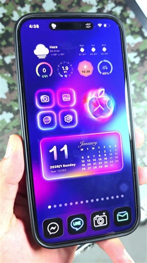 Upgrade your home screen with minimal and elegant widgets 📱 #minimalistaesthetic #smartphone
