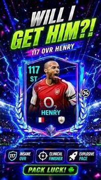 FIFA Mobile Dreamchasers Draft....Wil I get 117 Henry?? #fcmobile #fc26