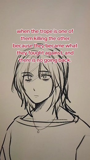 Staring directly at TLOK Tarrlock and Noatak for this one. #trope #angst #book #booktok #art #artist #drawing #sketch