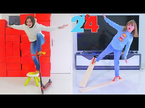 Ne Pas Toucher Le Sol Pendant 24 Heures Challenge !