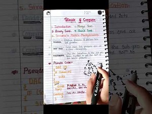 L-1:- Divide and Conquer Algorithm Explained with Easy Examples | DAA | Time Complexity&Applications