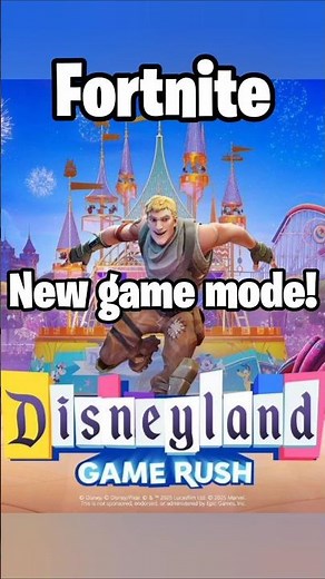 Fortnite x Disney: Disneyland Game Rush – First Look With All Details! 🏰🔥