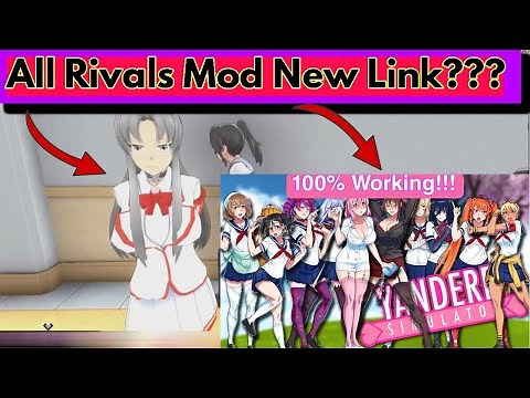 All Rivals Mod In Yandere Simulator 2022!!! (Read Description)